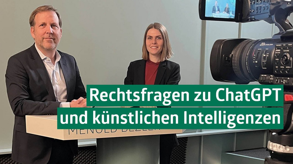 Rechtsfragen zu ChatGPT und künstlichen Intelligenzen